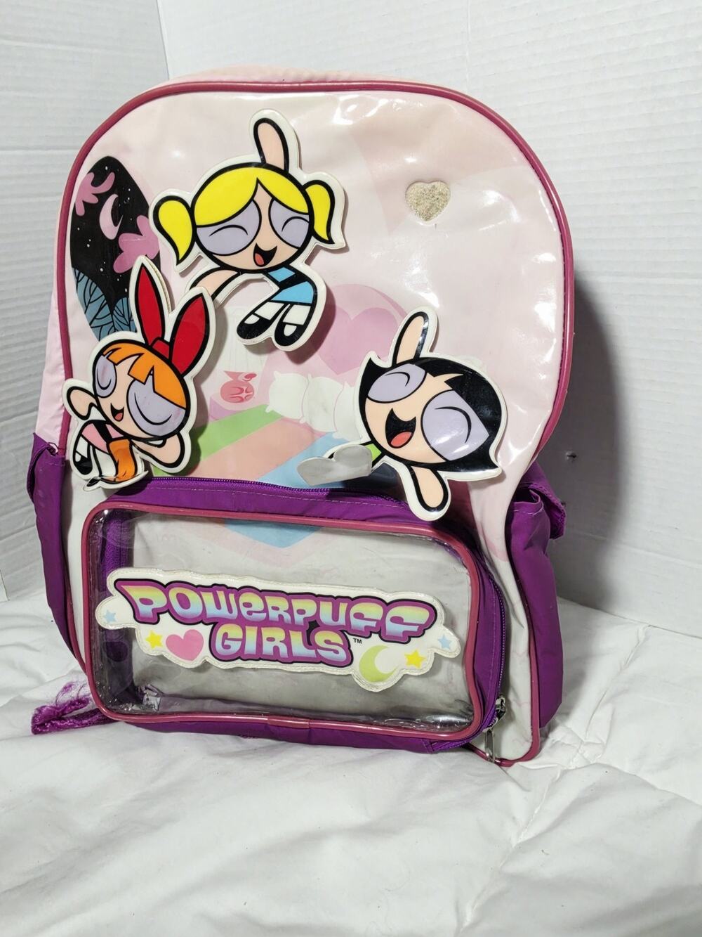 Powerpuff Girls Vtg Backpack 2000's Network Y2K 90s Retro Retired Discontinued